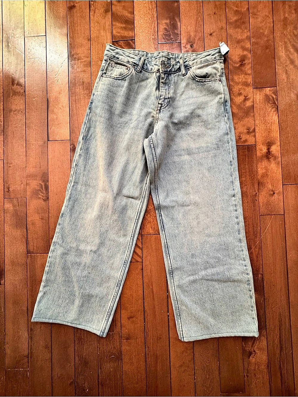 DREGEN Canyon High Rise High Rise Straight Leg Jeans Blue Waist 28 NWT